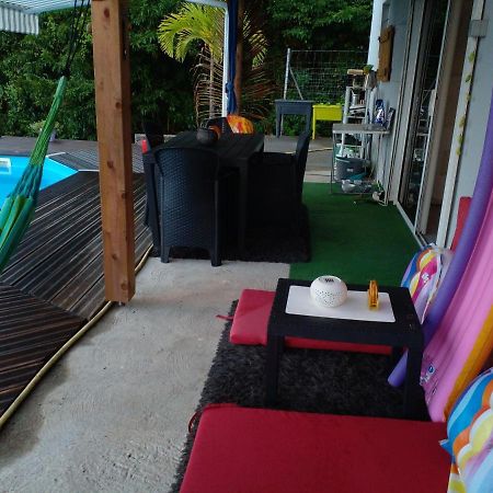 Chambre Chez L'Habitant Avec Piscine Privative Et Vue Panoramique Sur La Mer Des Caraibes Desmarinieres Exterior photo